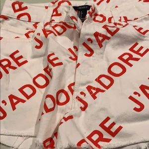 J'adore denim shorts